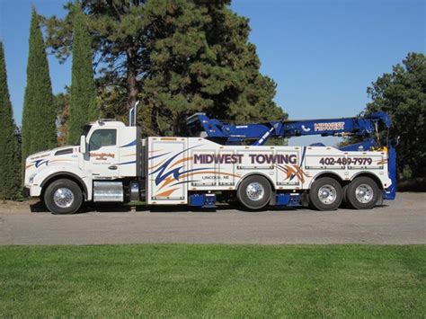 Midwest towing - State: MO. Phone: 913-281-1003. www.mwesttow.com. msails@midwestts.com. “YOUR ONE CALL SOLUTION IN KANSAS”. Family Owned & Operated for over 30 Years. We are a NAPA Certified Service Center. We provide 24/7 Towing & Recovery and Mobile Roadside Repairs, with a full shop facility available. Our shop hours are 7a to 5p, M/F.